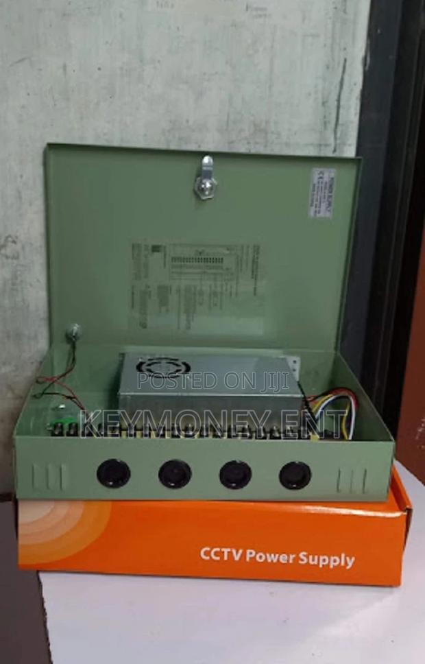 CCTV Closed Power Supply Unit 12v 20ampers With Fuse