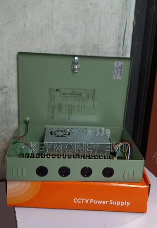 Fused 12v 20A Power Supply Unit for Cctv