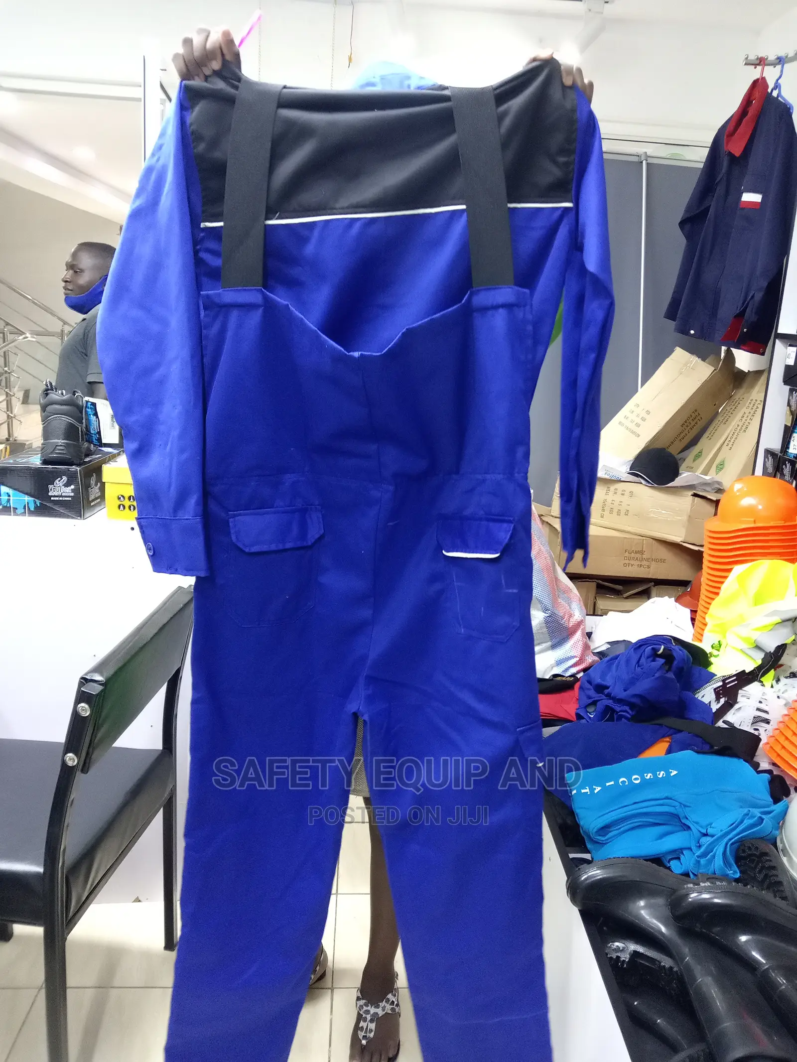 Overalls-Safetywear-Quality With Suspenders
