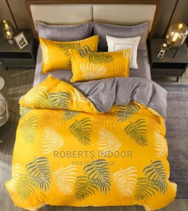 Flowered Yellow Cozy Duvet Cover
