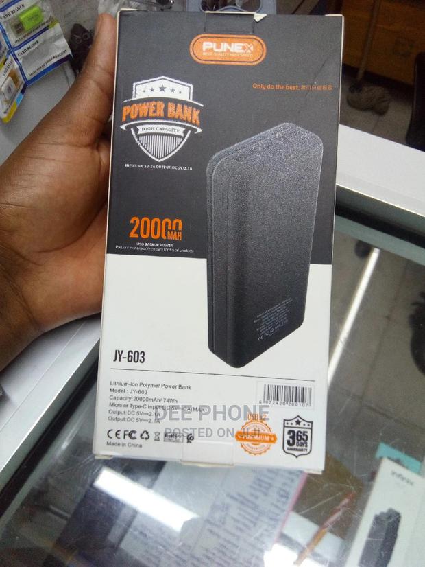Punex High Capacity Power Bank