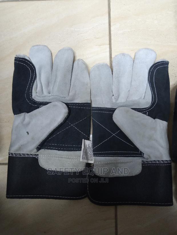 Eurosafety Gloves-Double Palm-Double Stitched