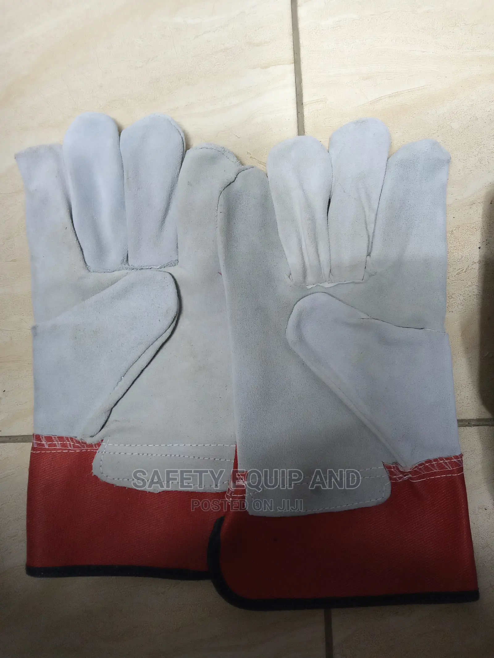 Eurosafety Quality Leather Double Stiched Gloves