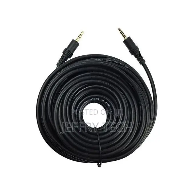 3.5mm Stereo Male to Male AUX Cord - 4 M