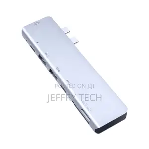 Macbook Pro USB Hub 7 in 1 USB Type C Hub 4K HDTV SD TF Card
