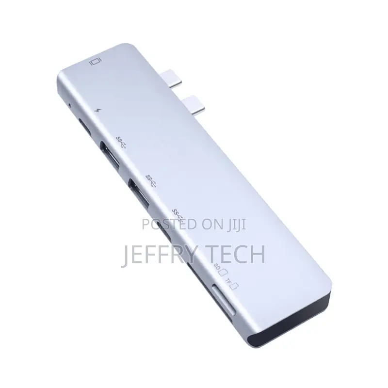Macbook Pro USB Hub 7 in 1 USB Type C Hub 4K HDTV SD TF Card