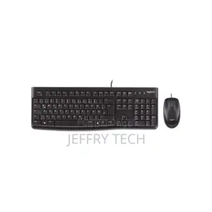 Logitech Mk120 Wired Desktop Mouse and Keyboard Combo