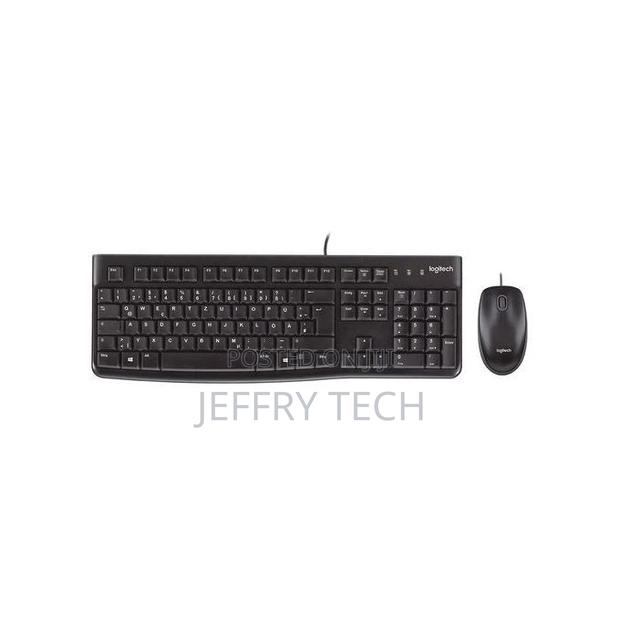 Logitech Mk120 Wired Desktop Mouse and Keyboard Combo - thumbnail 2