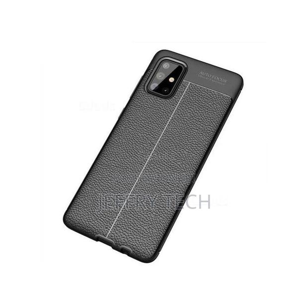 Autofocus Soft Tpu Back Cover for SAMSUNG GALAXY A51 - Black