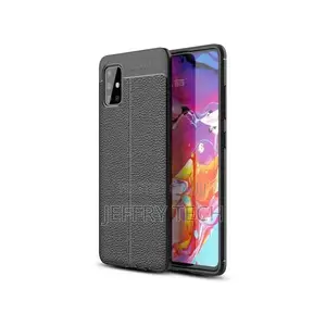 Autofocus Soft Tpu Back Cover for SAMSUNG GALAXY A51 - Black