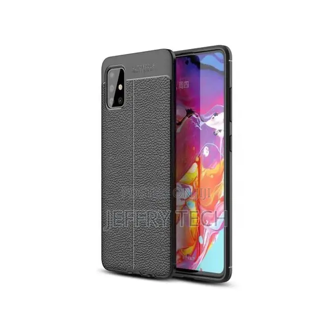 Autofocus Soft Tpu Back Cover for SAMSUNG GALAXY A51 - Black