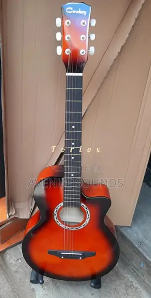 Acoustic Red Guitars Size 38
