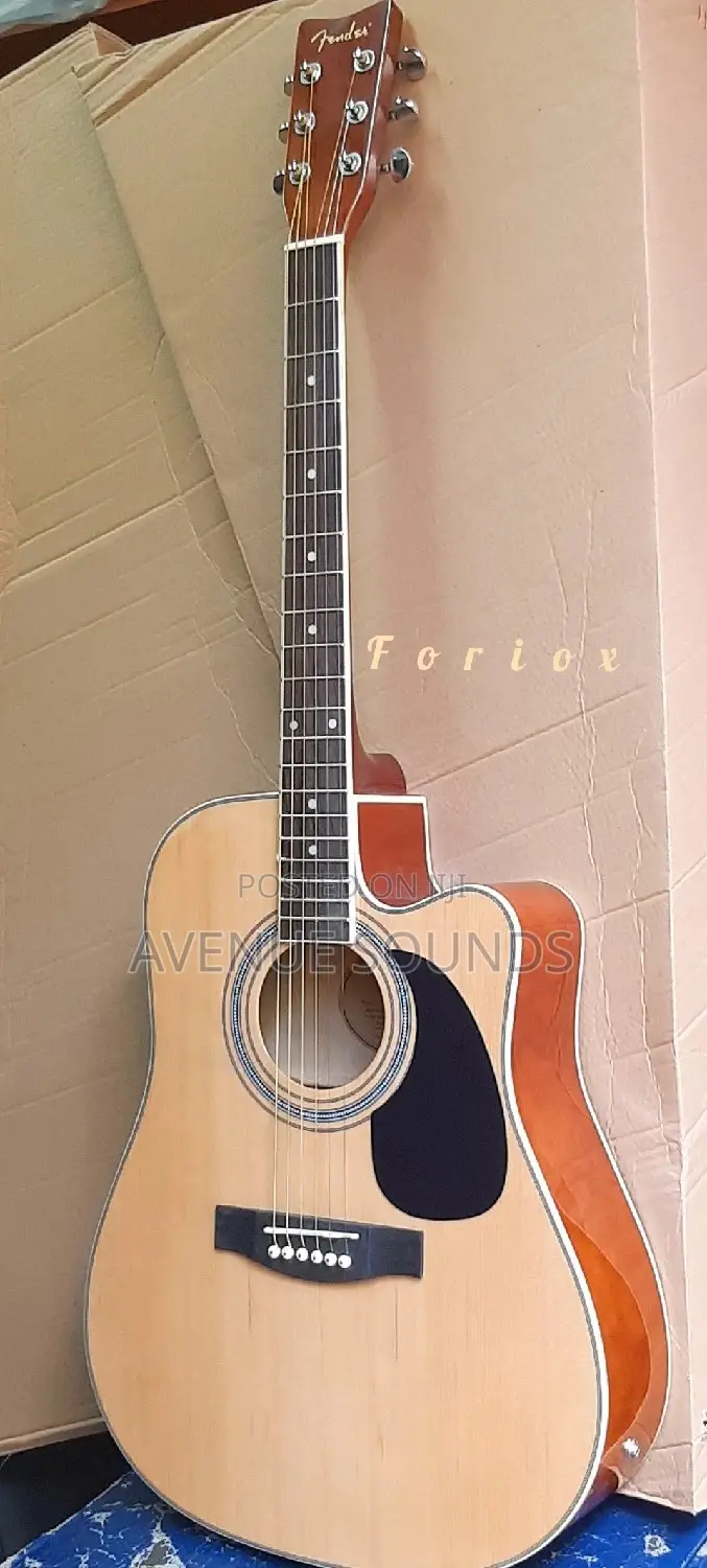 Fender Guitar Semi Acoustic (Natural Colour)