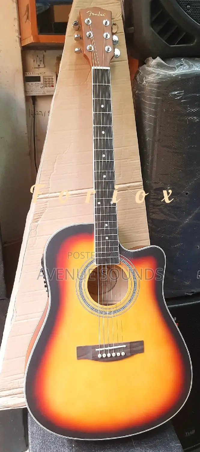 Fender Semi Acoustic Guitars *Sunburst Colour