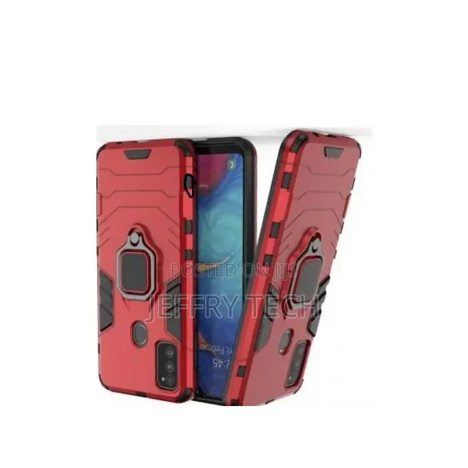 Iron Man Cover for Samsung M30S - Red