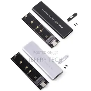 M.2 NVME SSD Enclosure Adapter Case Dual Protocol for M2 Sil