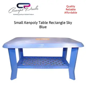 Kenpoly Table Rectangle Sky Blue
