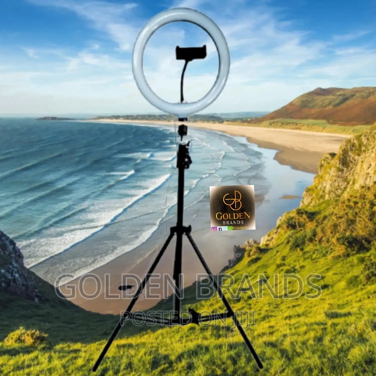 10inch Ring Light+210cm Tripod+150cm Lapel Microphone+Remote