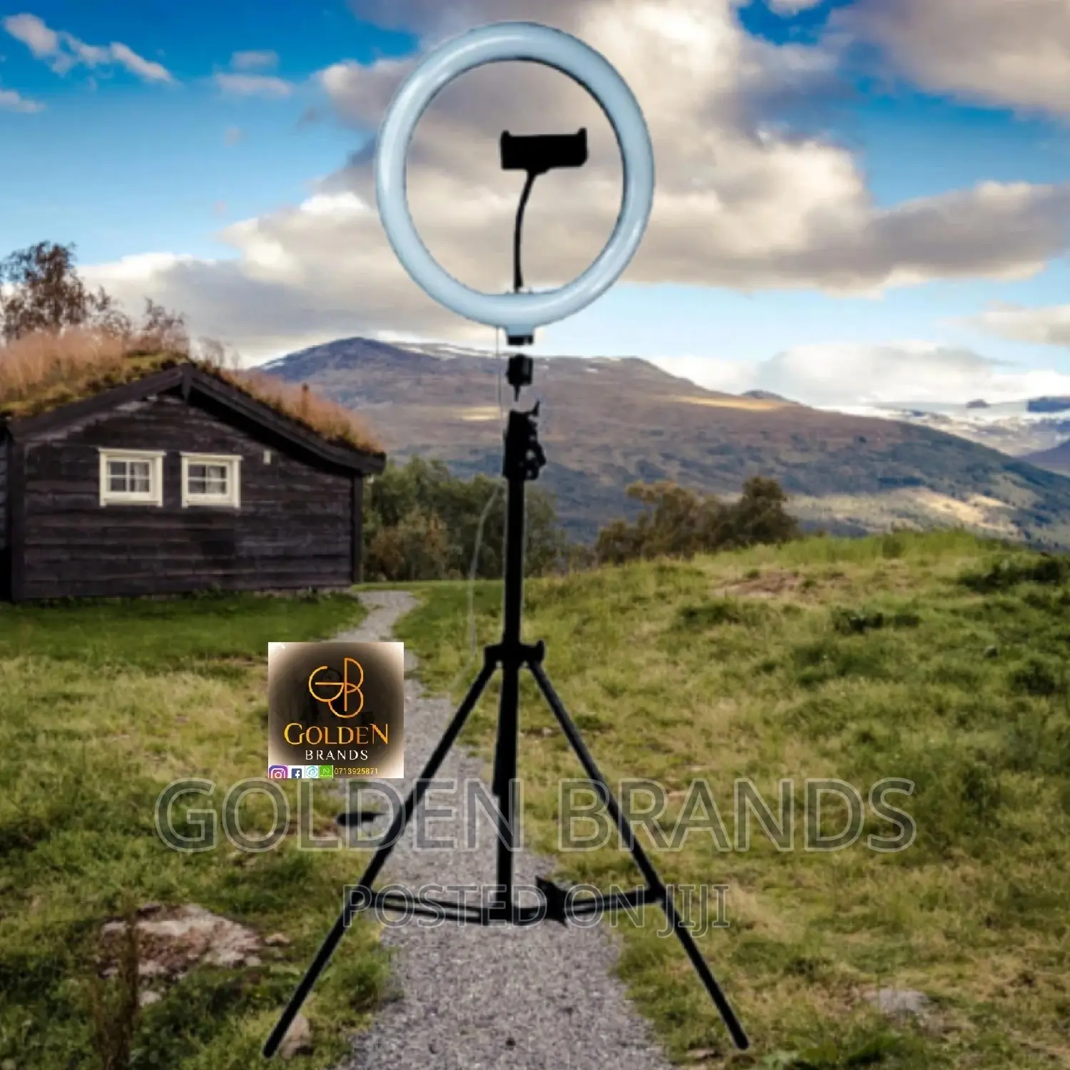 10inch Ring Light+210cm Tripod+150cm Lapel Microphone+Remote