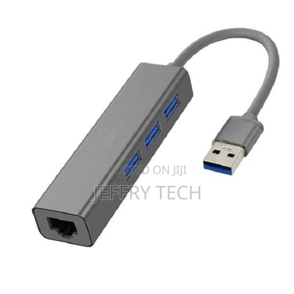 Usb Ethernet 3 Port Usb - main view