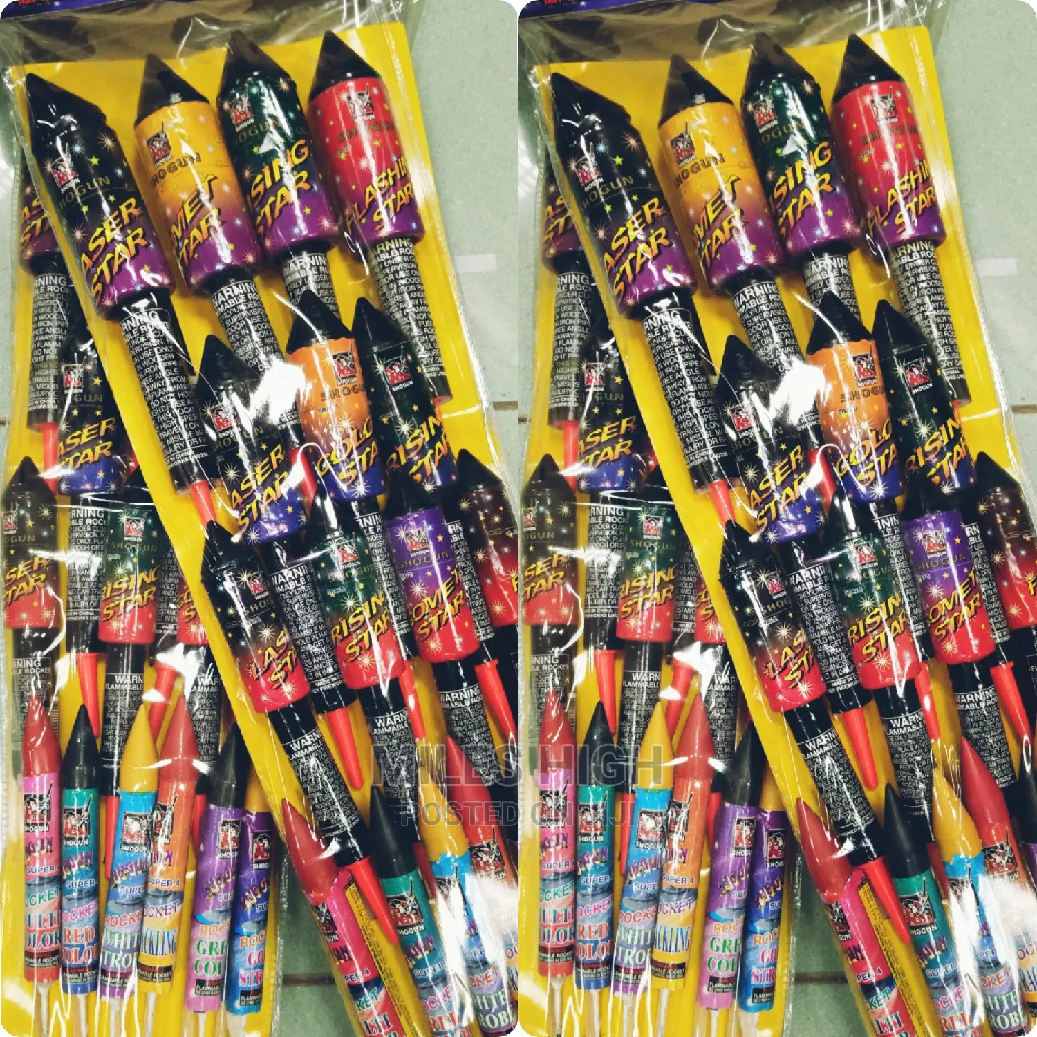 High Velocity Fireworks 17 Pieces