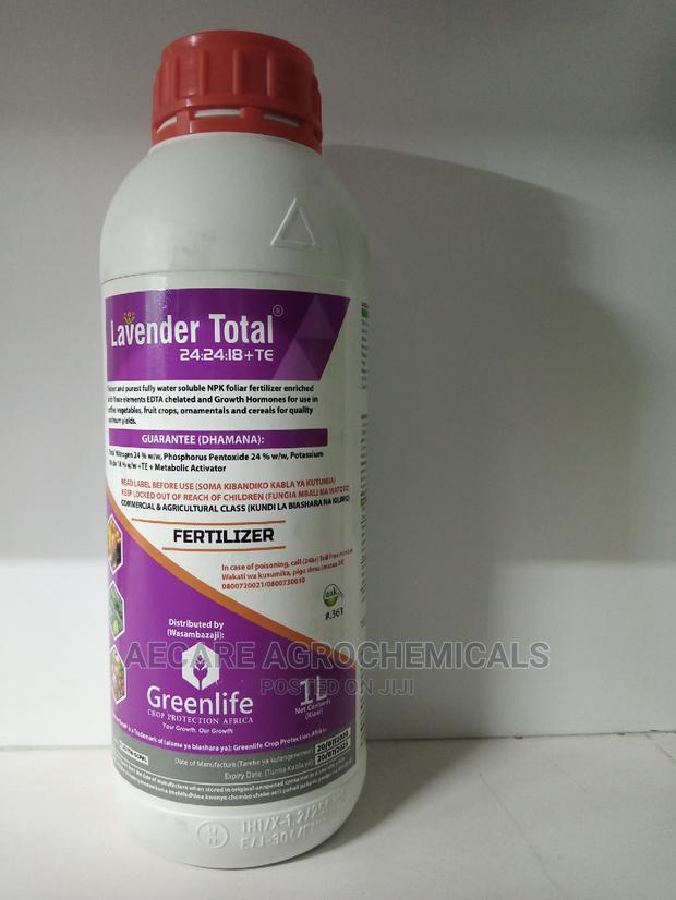 Lavender Total Fertilizer 1litre - main view