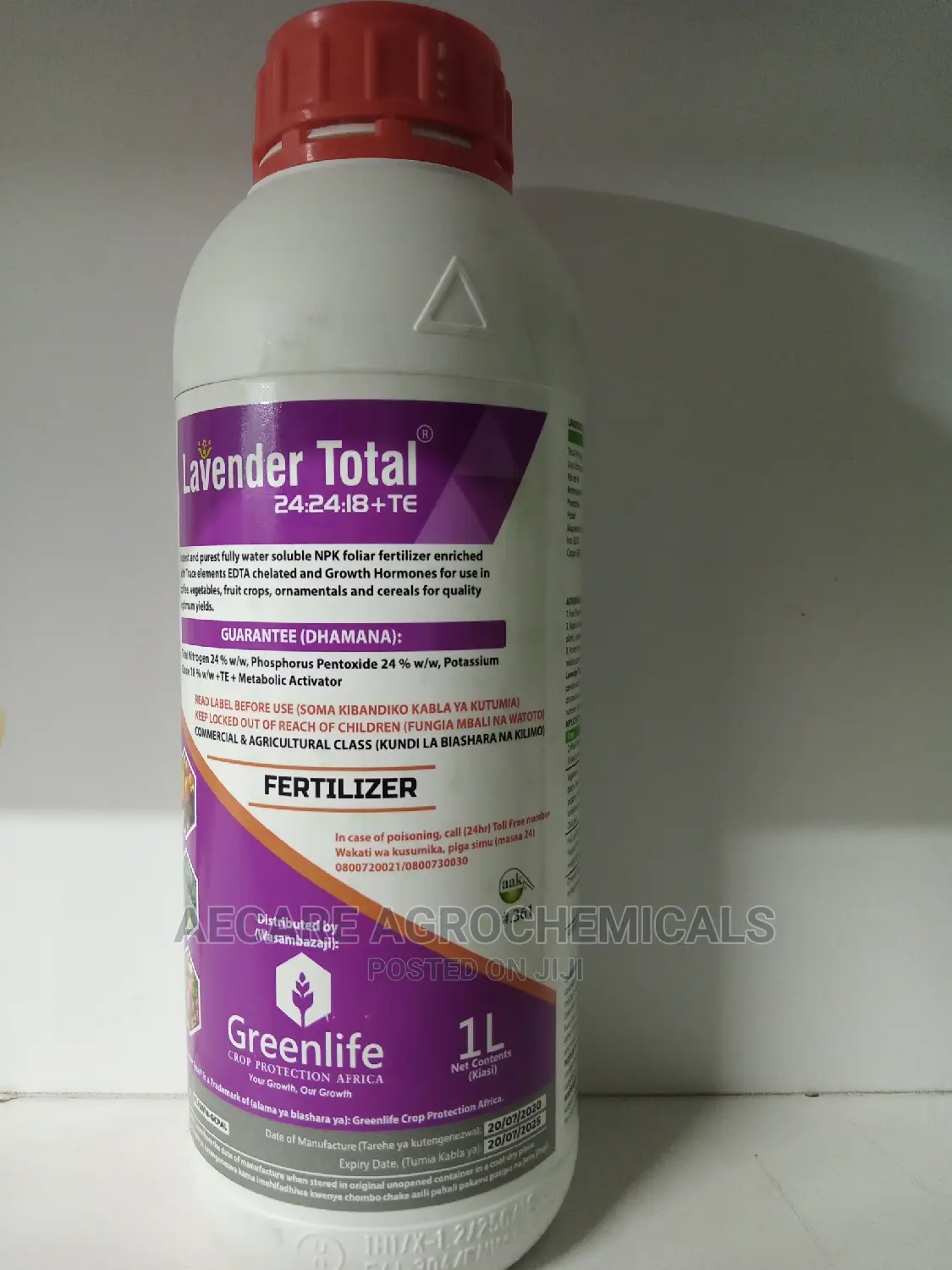 Lavender Total Fertilizer 1litre