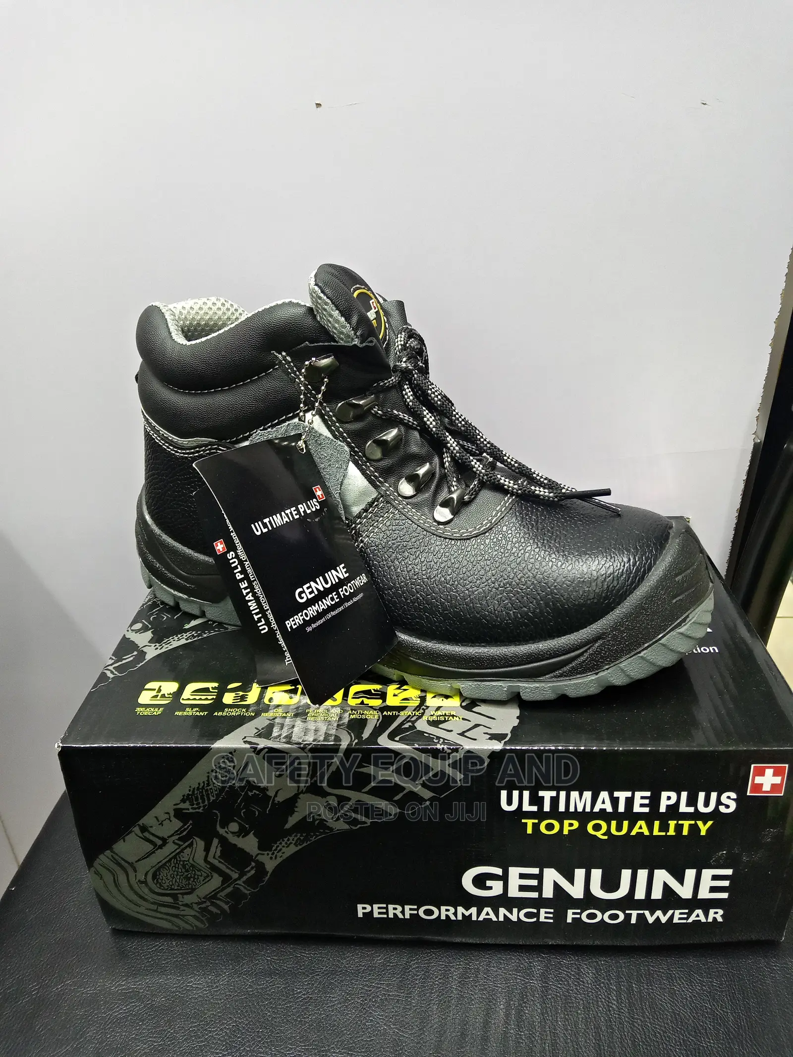 Safety Boots-Genuine Leather Work Boots