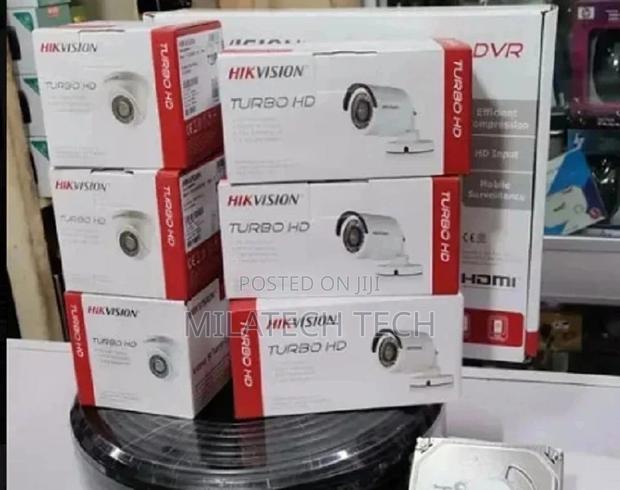 5cctv Cameras Security Surveillance Complete System Kit P - main view