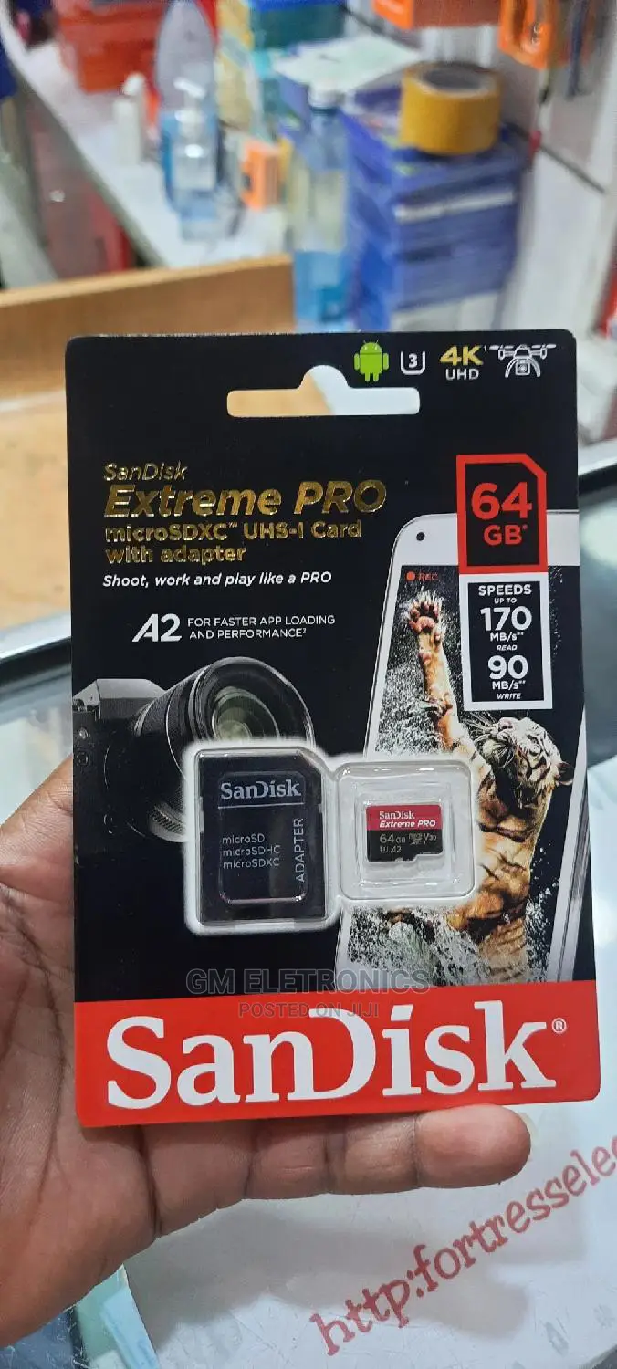 Sandisk Extreme Pro 64gb Memory Card