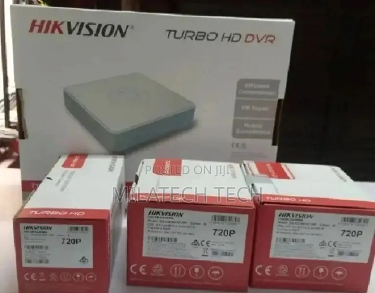 3 CCTV Cameras Security Surveillance Complete System Kit Pa