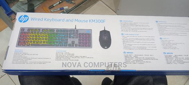 HP USB Gaming Keyboard and Mouse KM300F Colorful Backlit - thumbnail 2