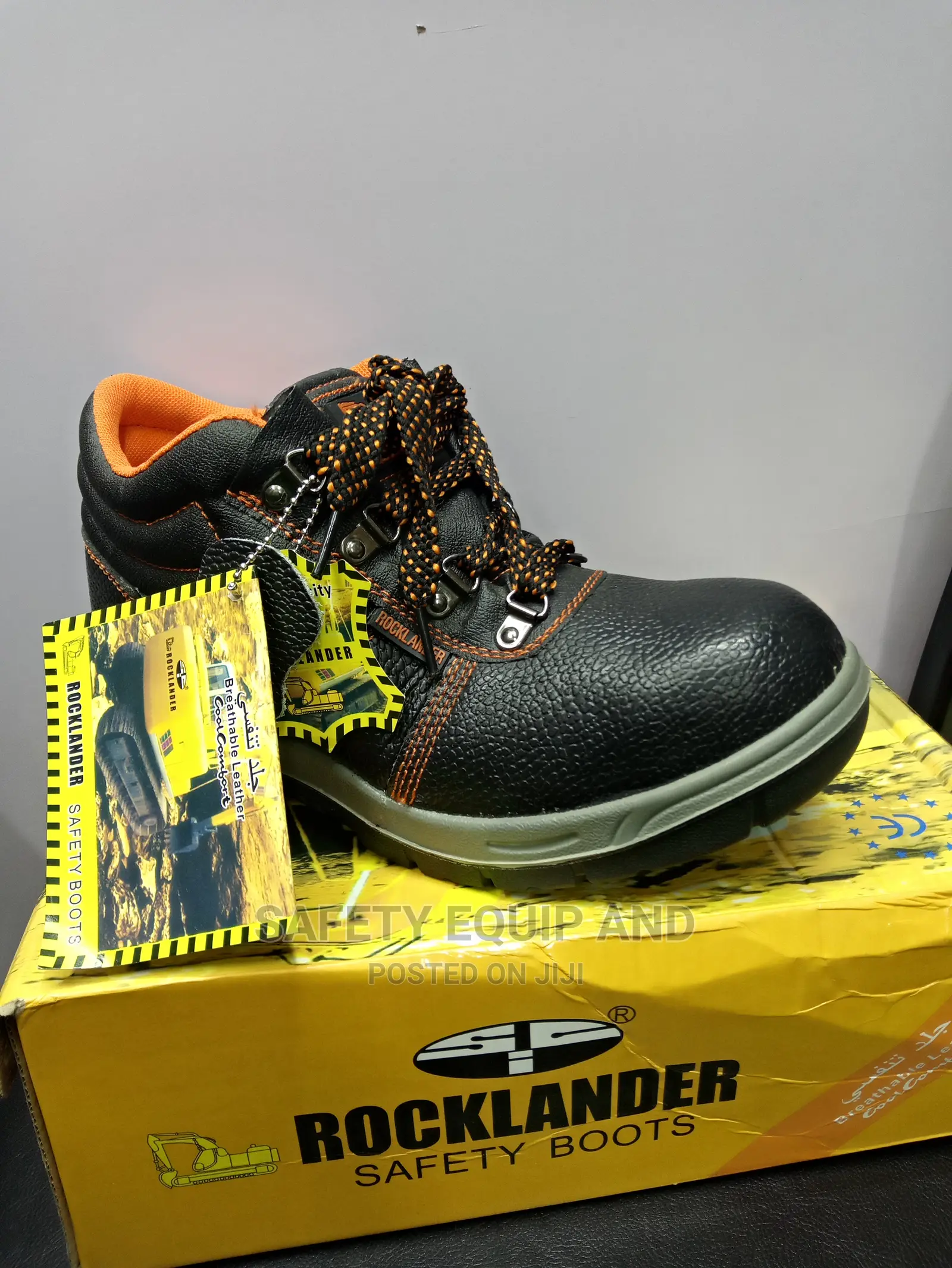 Safety Boots-Breathable Leather Rocklander