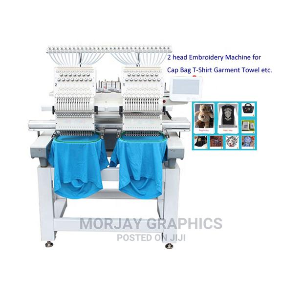 Imported Brand New Fully Automatic 2 Head Embroidery - main view