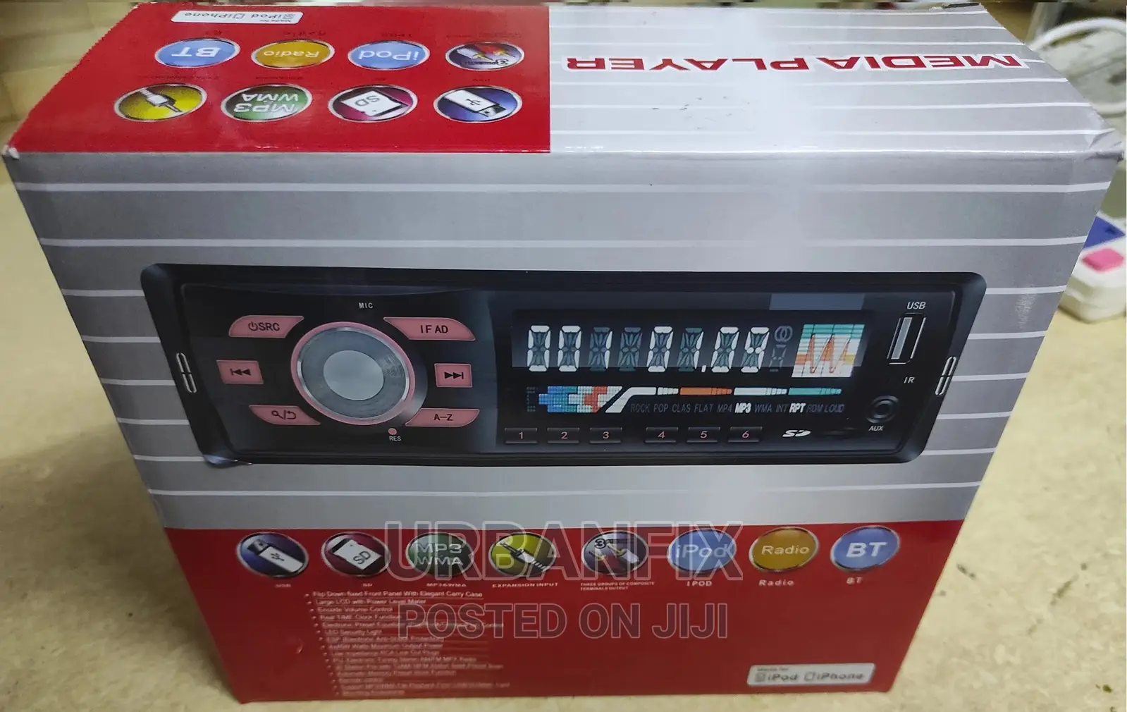 Brand New Generic Car Radio With Bluetooth, USB, FM, AUX