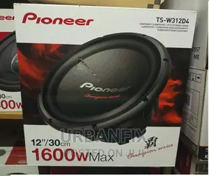 Pioneer 1600watts Double Coil Subwoofer