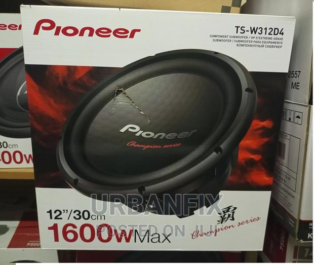 Pioneer 1600watts Double Coil Subwoofer