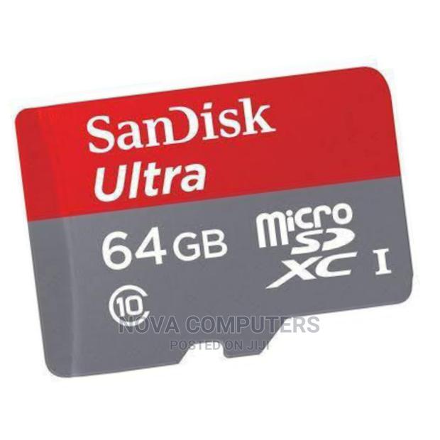Sandisk Microsd CLASS 10 100MBPS 64GB With Adapter - thumbnail 2