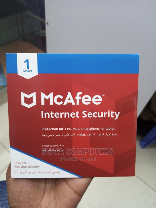 McAfee Internet Security 1 User Sleeve 1 Year - main view