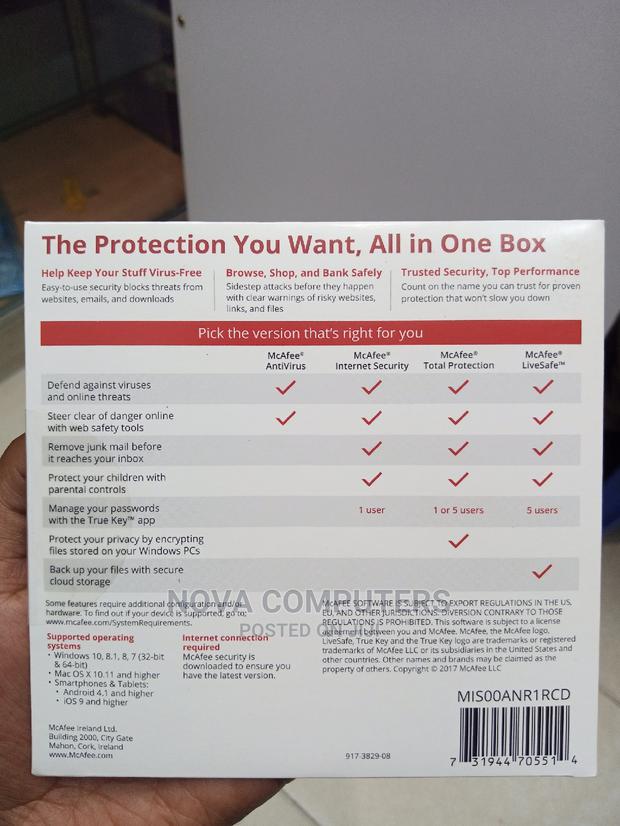 McAfee Internet Security 1 User Sleeve 1 Year - thumbnail 3