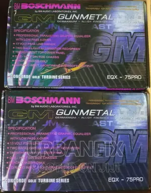 Boschmann EQX-75PRO Parametric 7 Band Equalizer