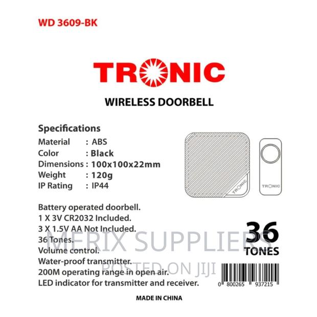 Tronic Wireless Doorbell - thumbnail 5