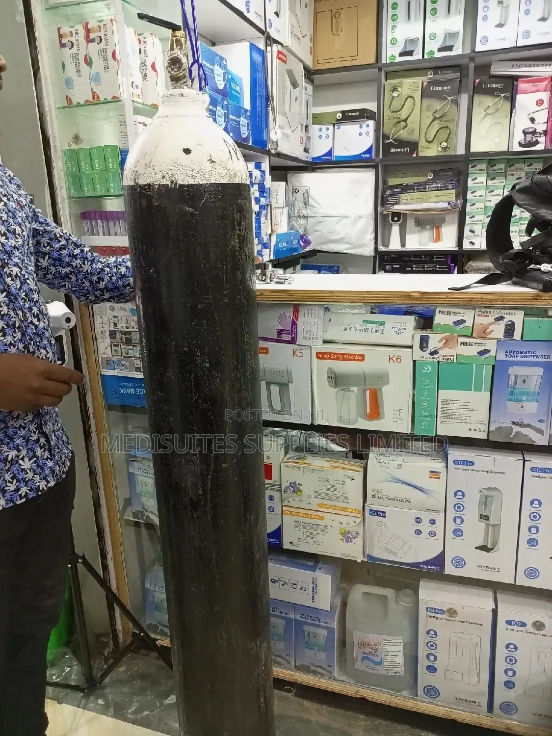 50 Kg Oxygen Cylinder