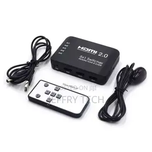 AYS-51V20 HDMI 2.0 5x1 4K Ultra HD Switch Splitter(Black)