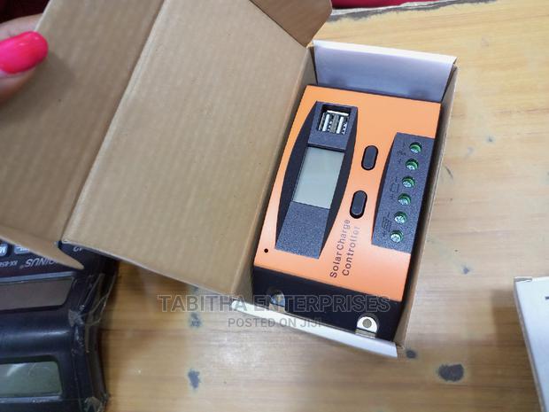 Solar Max Controller - main view