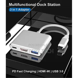 USB C to HDMI Adapter USB C Charging Port,USB 3.0 Port