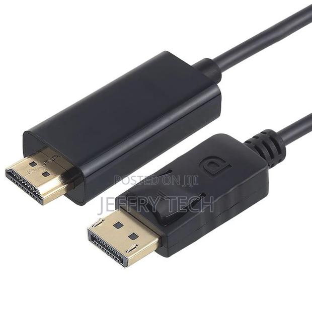 Displayport Male to HDMI Male Adapter Cable, Length: 1.8m
