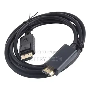 Displayport Male to HDMI Male Adapter Cable, Length: 1.8m