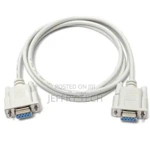 1.5M 9 Pin Rs232 Serial Null Modem Cavo Di Prolunga Db9 Fem