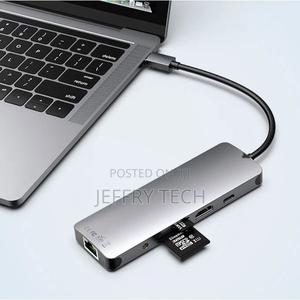 Type-C Docking Station VGA/HDMI/PD Converter 9-In-1 HUB - thumbnail 2